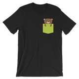 Faux Pocket Bear-T-Shirts-Swish Embassy