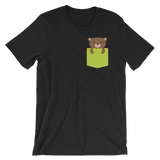 Faux Pocket Bear-T-Shirts-Swish Embassy