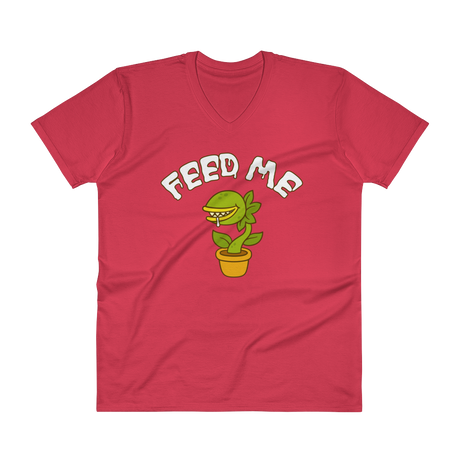 Feed Me (V-Neck)-Swish Embassy