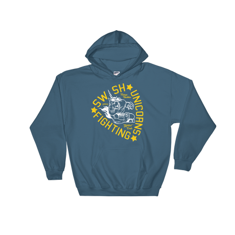 Fighting Unicorns (Hoodie)-Hoodie-Swish Embassy