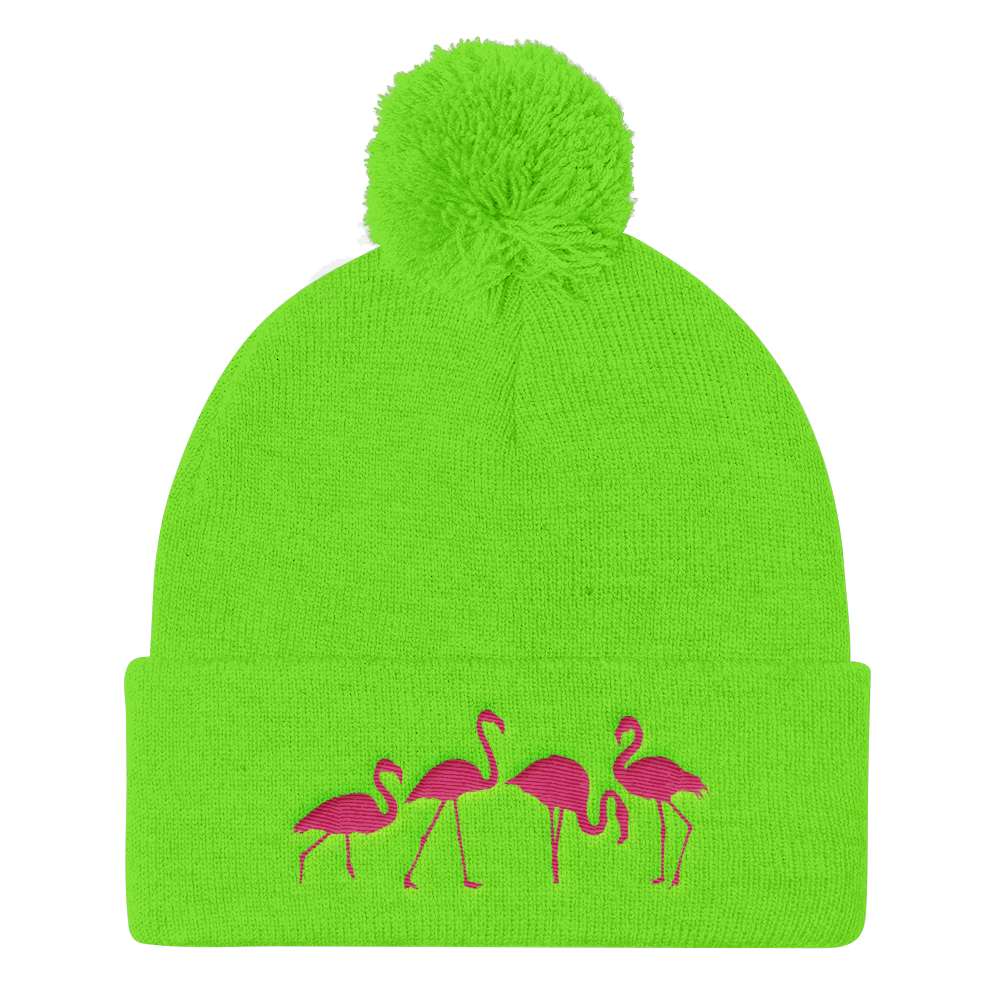 Flamingo (Beanie)-Beanie-Swish Embassy