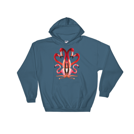 Flamingos (Hoodie)-Hoodie-Swish Embassy