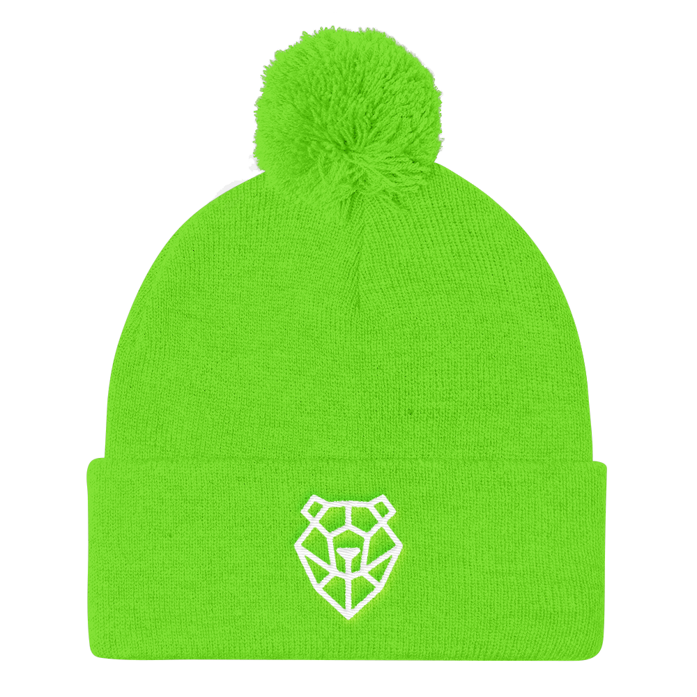 Flat Bear (Beanie)-Beanie-Swish Embassy