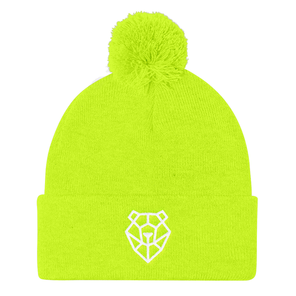 Flat Bear (Beanie)-Beanie-Swish Embassy