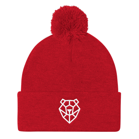 Flat Bear (Beanie)-Beanie-Swish Embassy