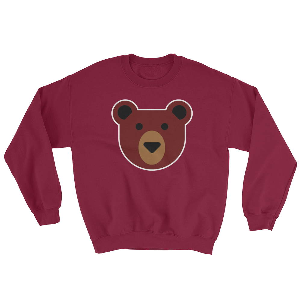 Flat Bear (Long Sleeve)-Long Sleeve-Swish Embassy