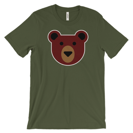 Flat Bear-T-Shirts-Swish Embassy