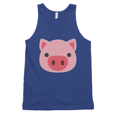 Flat Pig (Tank)-Tank Top-Swish Embassy