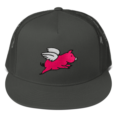 Flying Pig (Baseball Cap)-Headwear-Swish Embassy