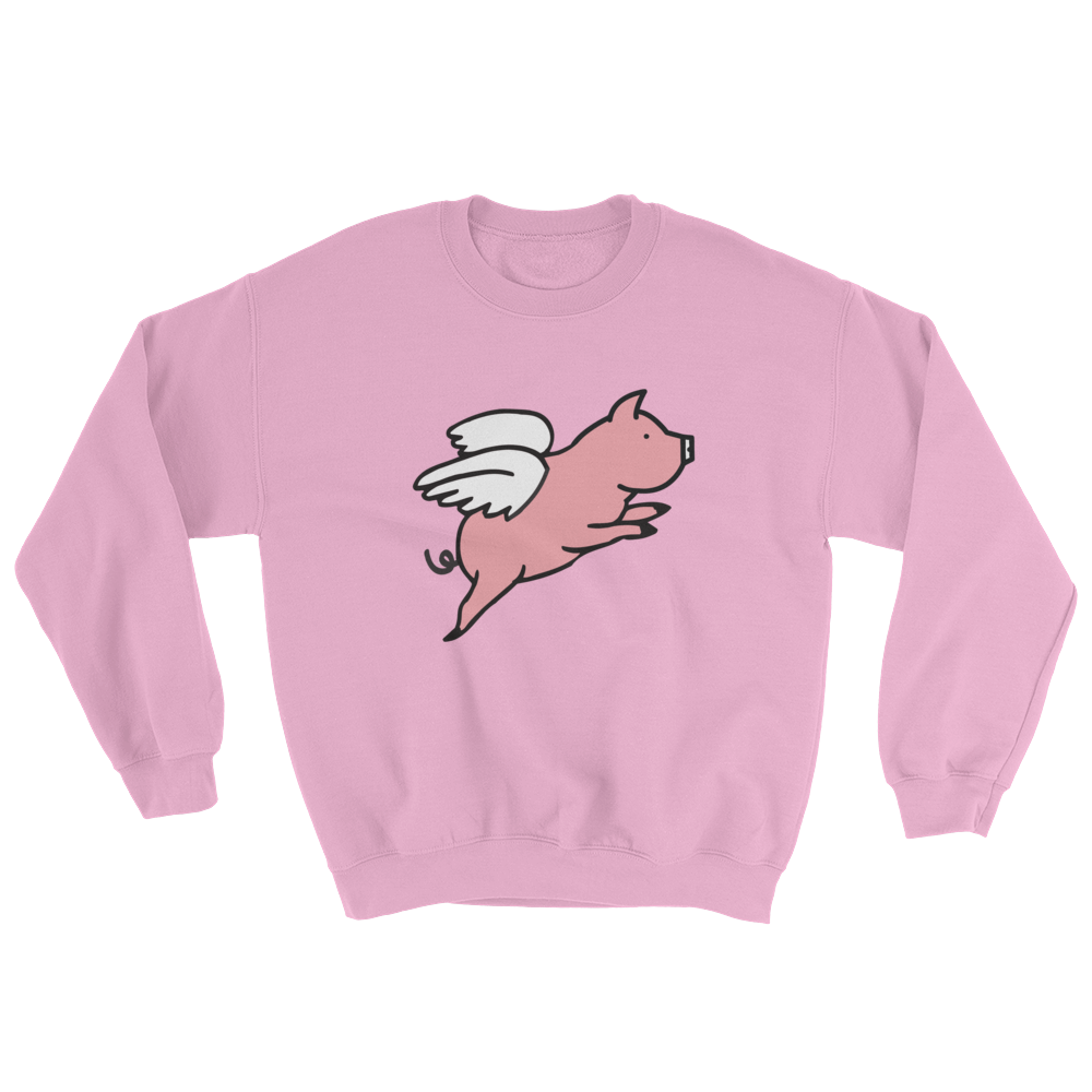 Flying Pig (Long Sleeve)-Long Sleeve-Swish Embassy