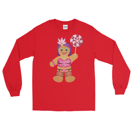 Gingerbread Drag Queen (Long Sleeve)-Long Sleeve-Swish Embassy