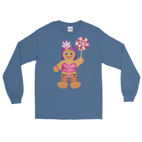 Gingerbread Drag Queen (Long Sleeve)-Long Sleeve-Swish Embassy