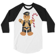 Gingerbread Leather Man (Raglan)-Raglan-Swish Embassy