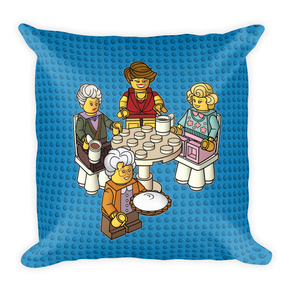 Golden Girls Blocks (Pillow)-Pillow-Swish Embassy