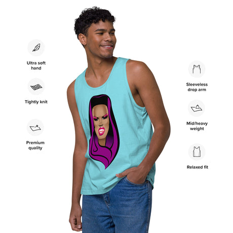 Graceful Hood (Tank Top)-Swish Embassy