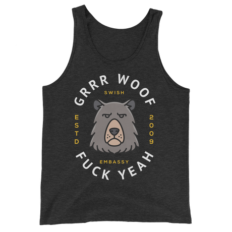 Grrr Woof (Tank Top)-Tank Top-Swish Embassy