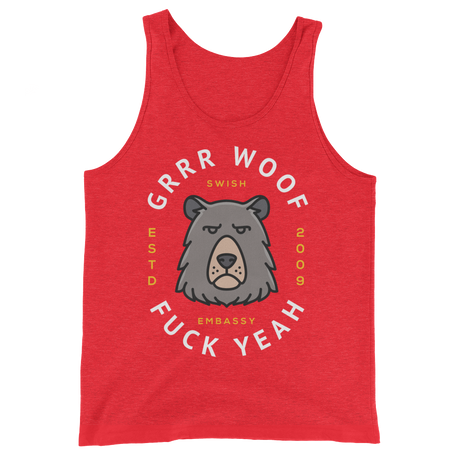 Grrr Woof (Tank Top)-Tank Top-Swish Embassy