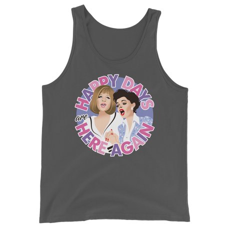 Happy Days Are Here Again (Tank Top)-Tank Top-Swish Embassy