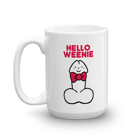 Hello Weenie (Mug)-Mugs-Swish Embassy