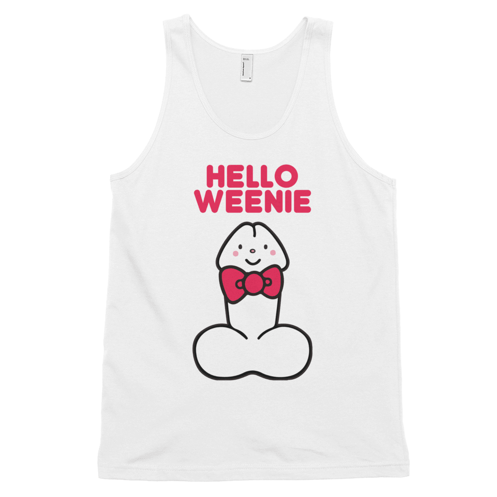 Hello Weenie (Tank Top)-Tank Top-Swish Embassy