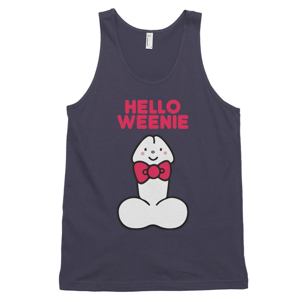 Hello Weenie (Tank Top)-Tank Top-Swish Embassy