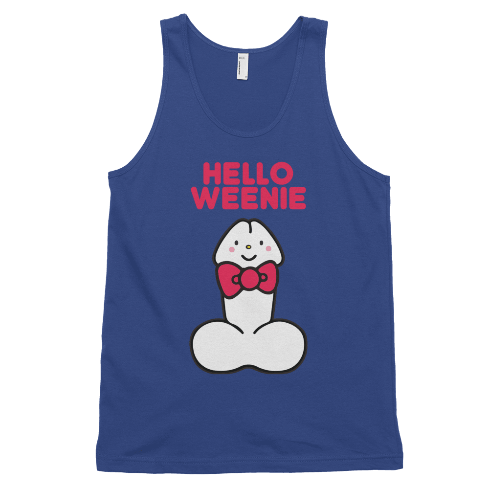 Hello Weenie (Tank Top)-Tank Top-Swish Embassy