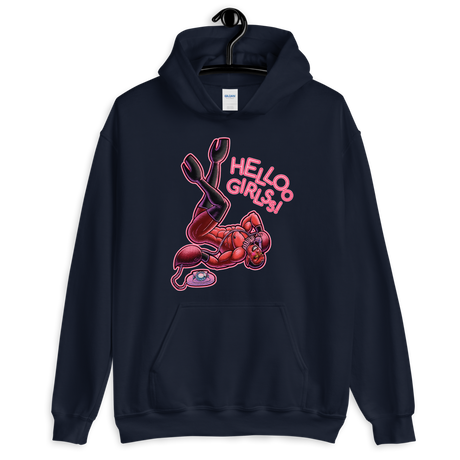 Helloo Girlss! (Hoodie)-Hoodie-Swish Embassy