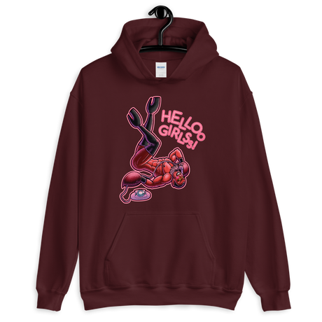 Helloo Girlss! (Hoodie)-Hoodie-Swish Embassy