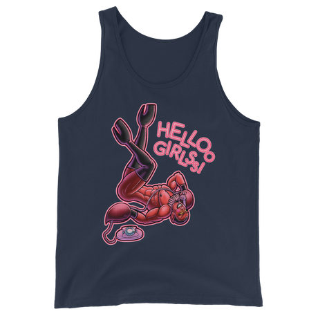 Helloo Girlss! (Tank Top)-Tank Top-Swish Embassy