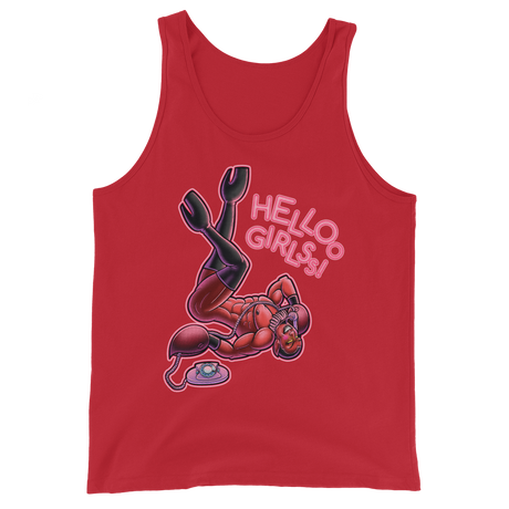 Helloo Girlss! (Tank Top)-Tank Top-Swish Embassy