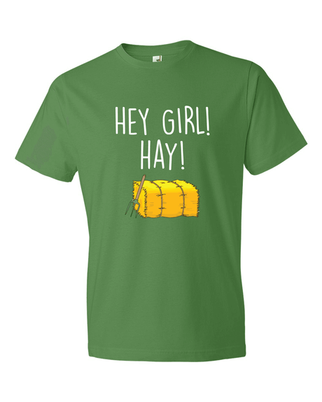 Hey Girl, Hay!-T-Shirts-Swish Embassy