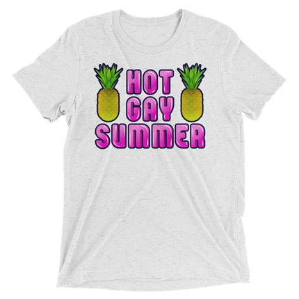 Hot Gay Summer (Retail Triblend)-Triblend T-Shirt-Swish Embassy