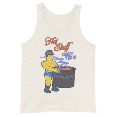 Hot Stuff Comin’ Thru (Tank Top)-Tank Top-Swish Embassy