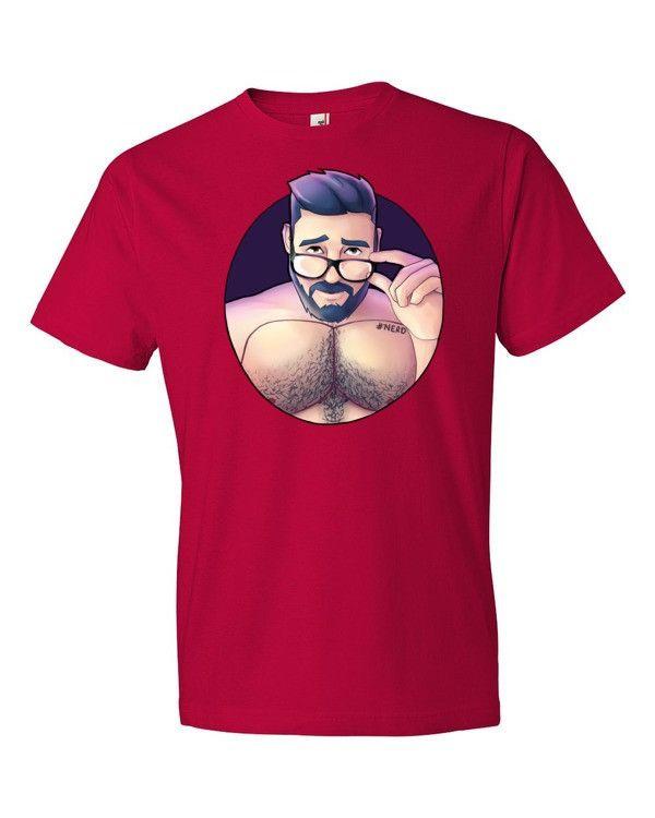 Hunky Nerd-T-Shirts-Swish Embassy