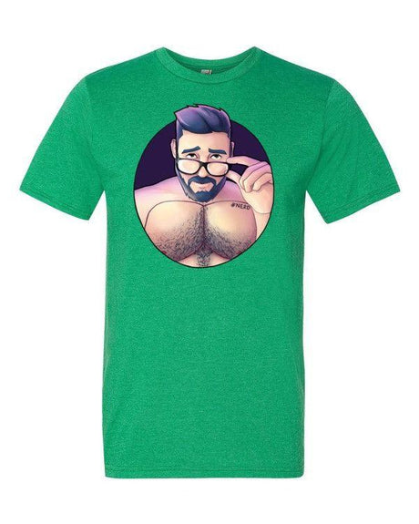 Hunky Nerd-T-Shirts-Swish Embassy