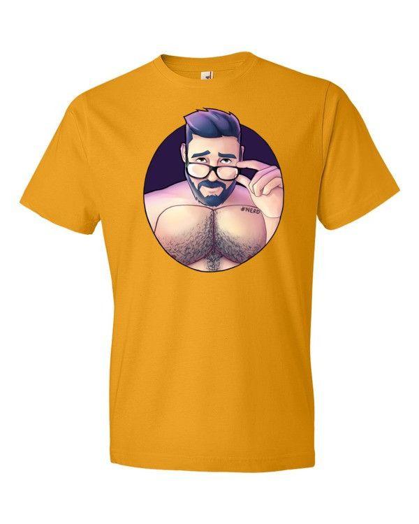 Hunky Nerd-T-Shirts-Swish Embassy