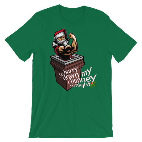 Hurry Down the Chimney-Christmas T-Shirts-Swish Embassy