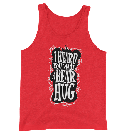 I Heard You Want A Bear Hug (Tank Top)-Tank Top-Swish Embassy