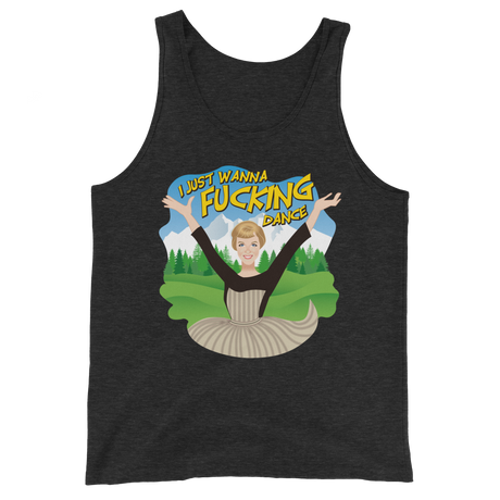 I Just Wanna F*cking Dance (Tank Top)-Tank Top-Swish Embassy