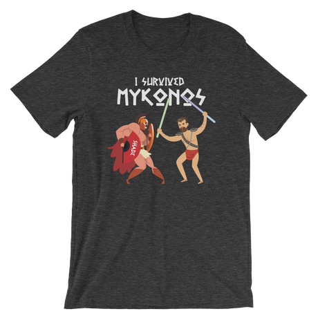 I Survived Mykonos-T-Shirts-Swish Embassy