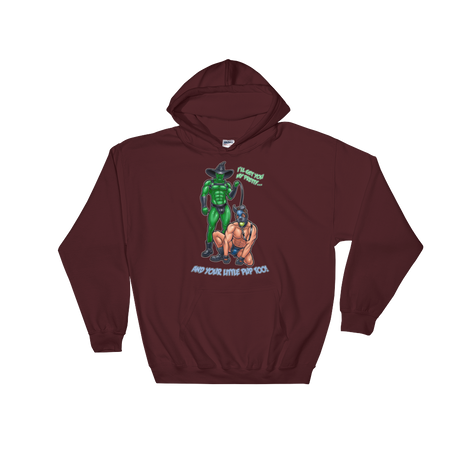 I'll get you my pretty and your little pup too! (Hoodie)-Hoodie-Swish Embassy