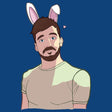 I'm a Bunny, Duh!-T-Shirts-Swish Embassy