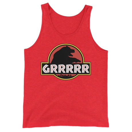 Jurassic Bear (Tank Top)-Tank Top-Swish Embassy