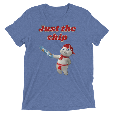 Just the chip (Retail Triblend)-Triblend T-Shirt-Swish Embassy