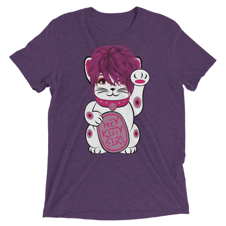 Kitty Girl (Retail Triblend)-Triblend T-Shirt-Swish Embassy