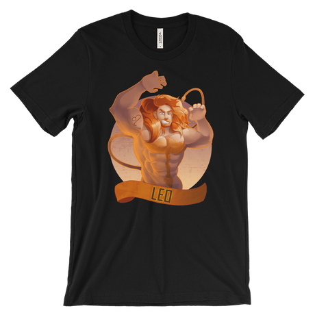 Leo (Zodiac)-T-Shirts-Swish Embassy