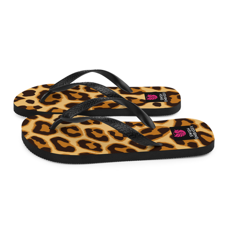 Leopard (Flip Flops)-Flip Flops-Swish Embassy