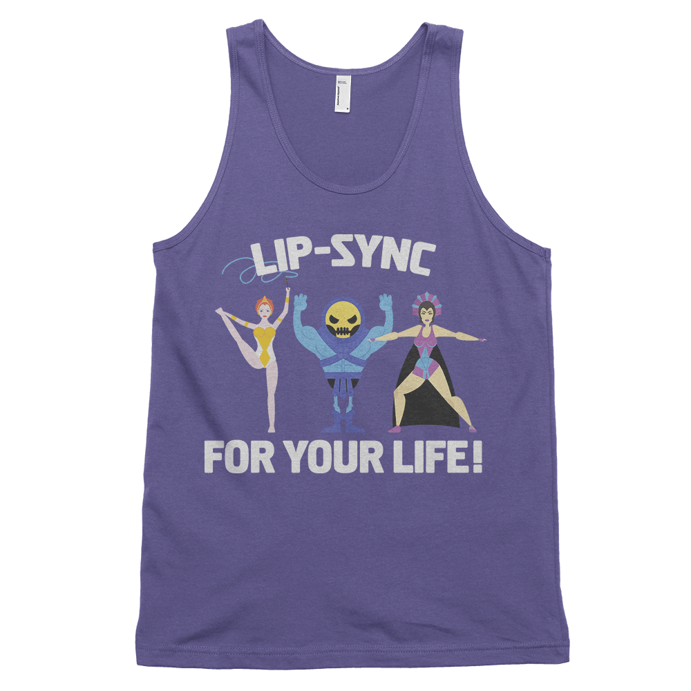 Lip-Sync For Your Life (Tank Top)-Tank Top-Swish Embassy