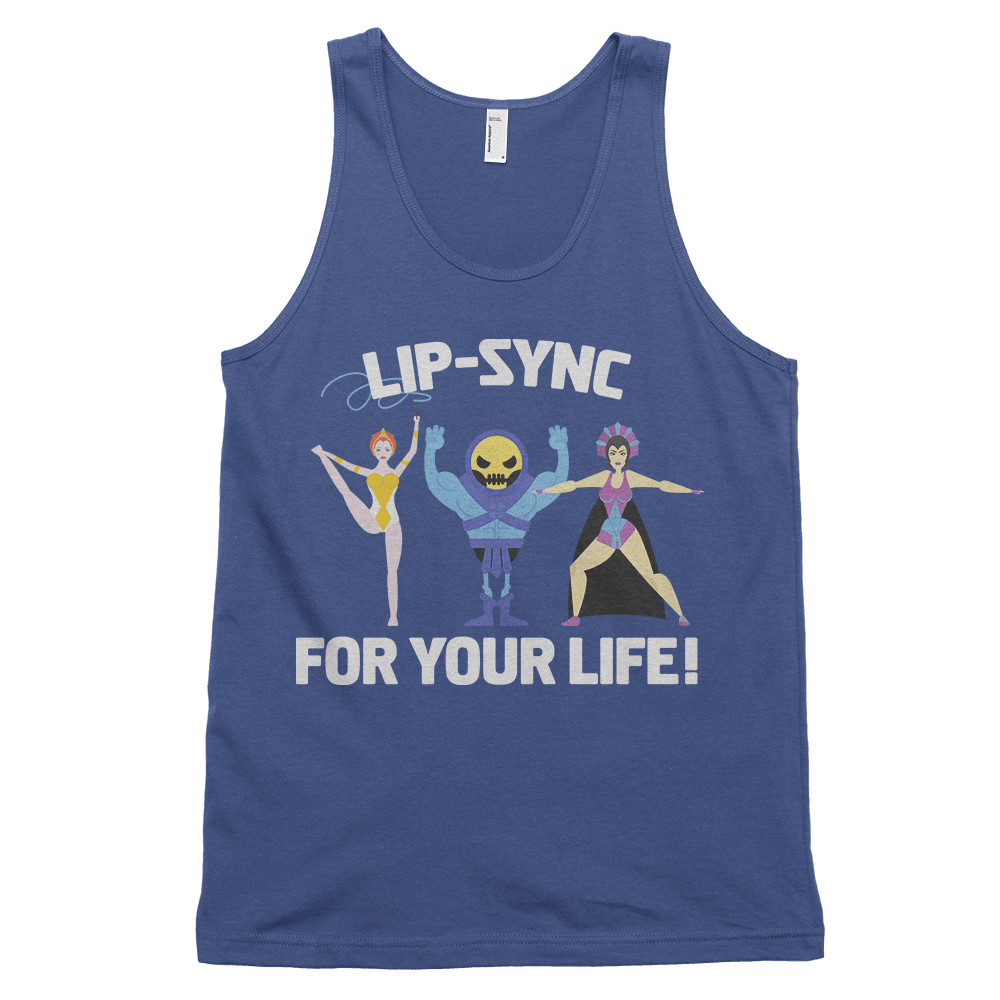 Lip-Sync For Your Life (Tank Top)-Tank Top-Swish Embassy