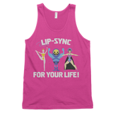 Lip-Sync For Your Life (Tank Top)-Tank Top-Swish Embassy